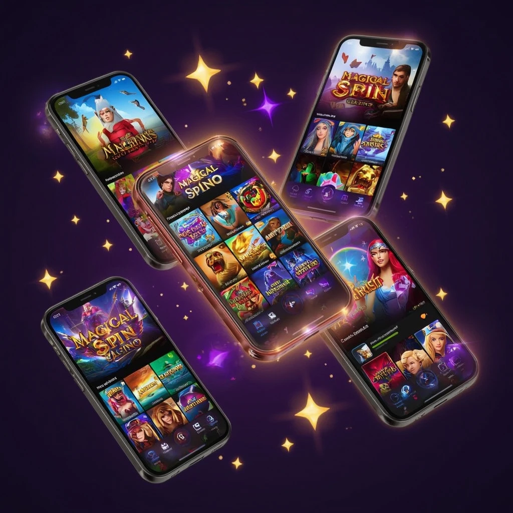 Application mobile du casino Magical Spin